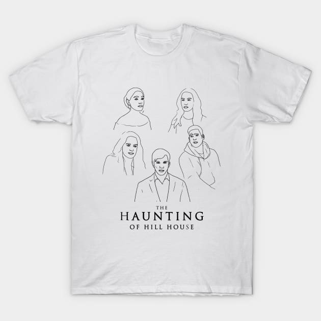 haunting of hill house T-Shirt by aluap1006